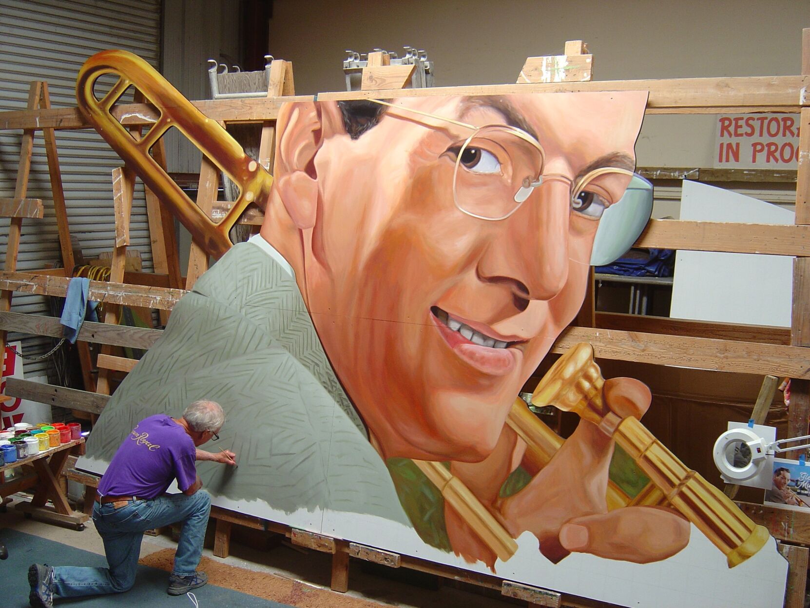 Glenn Miller mural